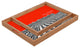 Deny Designs Bird Ave Nebraska Huskers Red Rectangular Tray