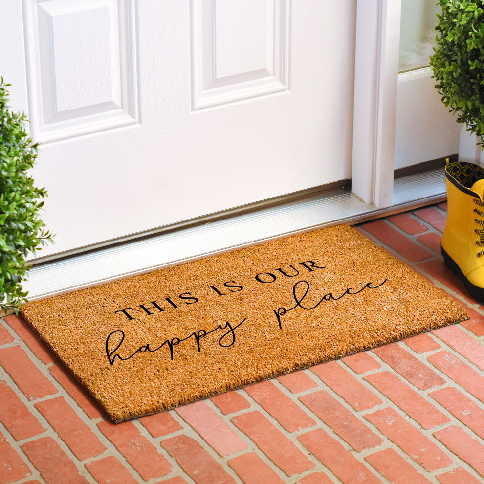 Calloway Mills Happy Place Doormat, 36"x72"