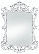 Regal White Distressed Wall Mirror