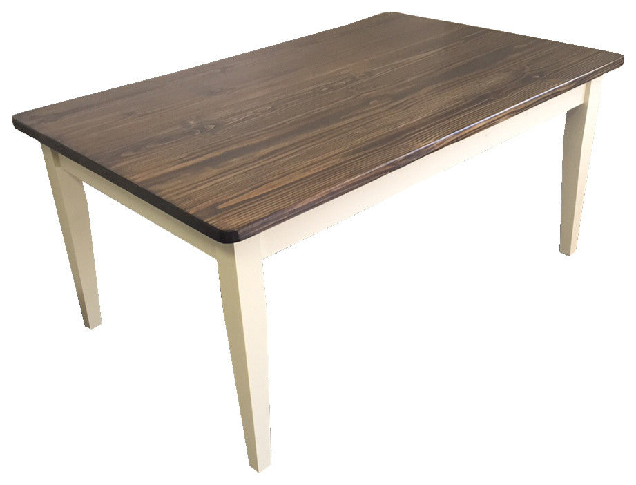 Essex Farmhouse Table With Tapered Legs, 60"