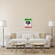 "FCO Rome Luggage Tag 1" Fine Art Print