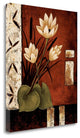 "Lotus Silhouette II" By Krista Sewell, Giclee Print on Gallery Wrap Canvas