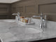 Delta Cassidy Single Handle Channel Bathroom Faucet, Chrome, 598LF-MPU