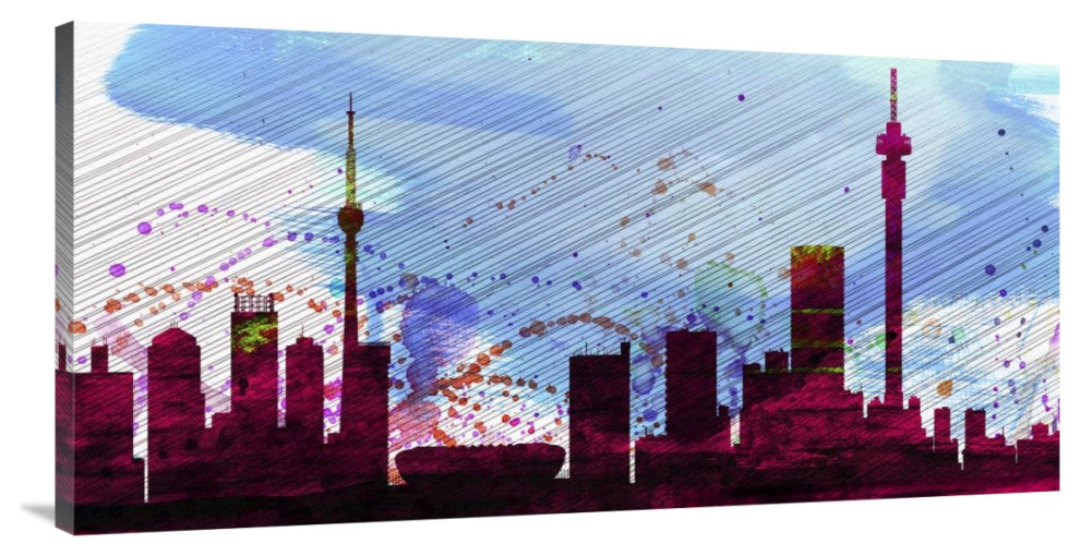 "Johannesburg City Skyline" Fine Art Print