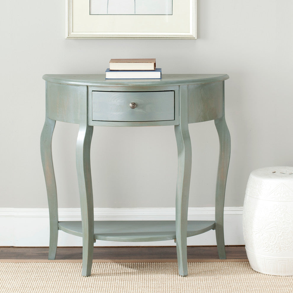 Safavieh Jan Demilune Small Console Table