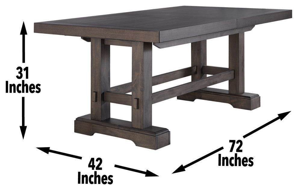 Napa Dining Table, Brown