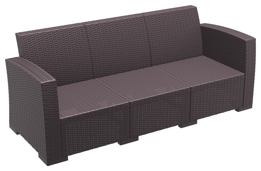 Compamia Monaco Patio Sofa, Brown