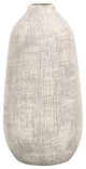 Safavieh Oia 10.75" Ceramic Vase, Grey/White Washed