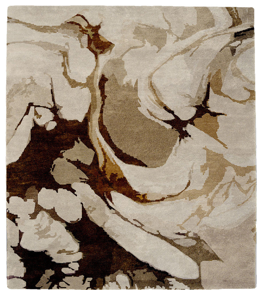In The Beginning Signature Rug, 6' Square