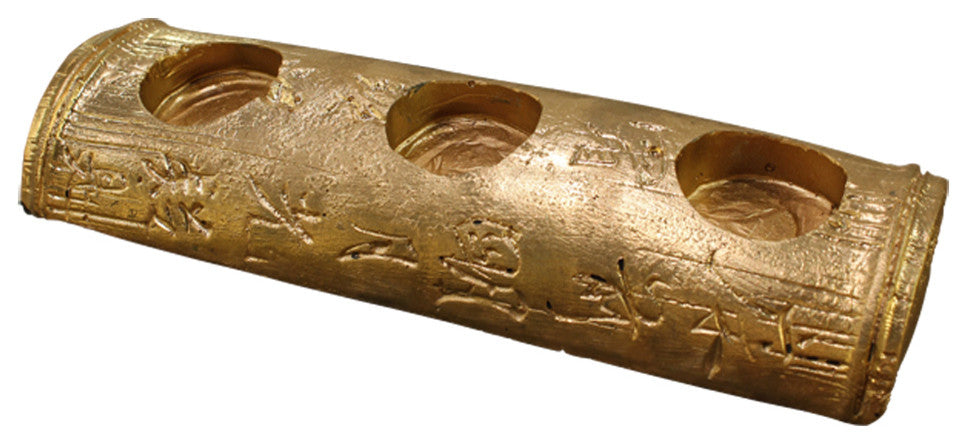 Golden Zen Oriental Candle Holder