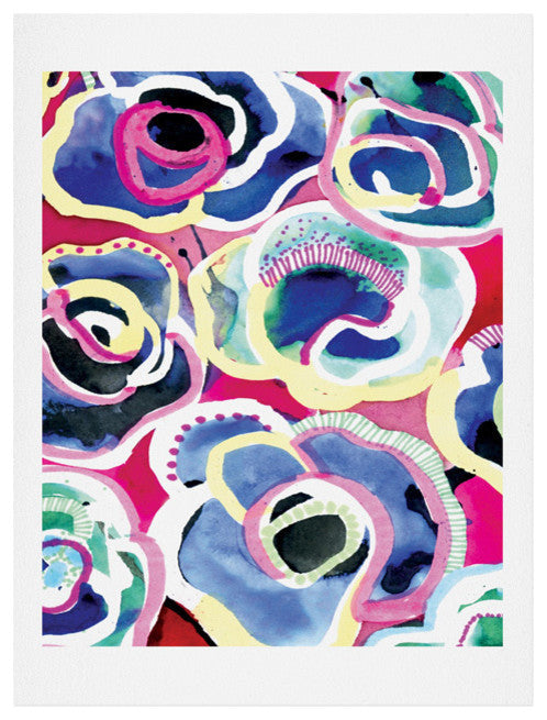 Deny Designs Cayenablanca Flower Party Art Print