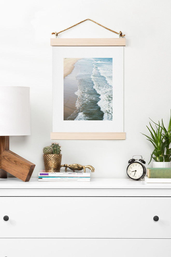 Deny Designs Bree Madden Shore Waves Art Print