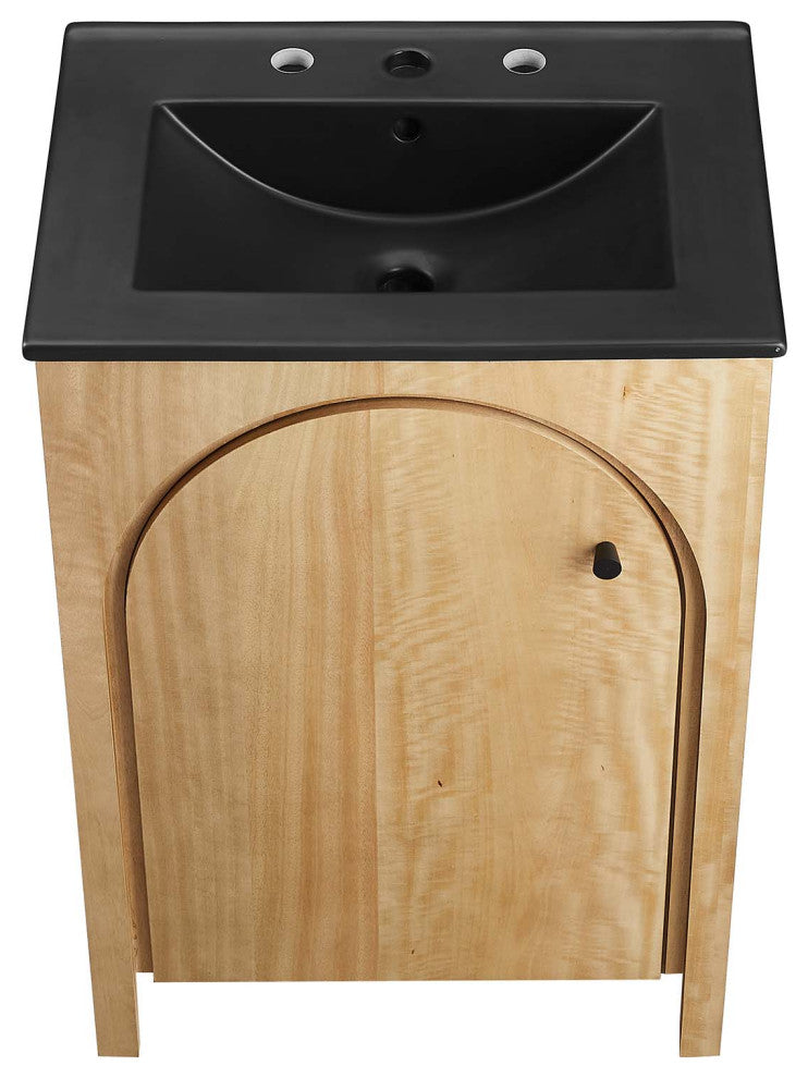 Appia 24" Bathroom Vanity - Oak Black