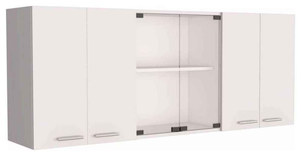 Yuma 59" Wall Cabinet, White