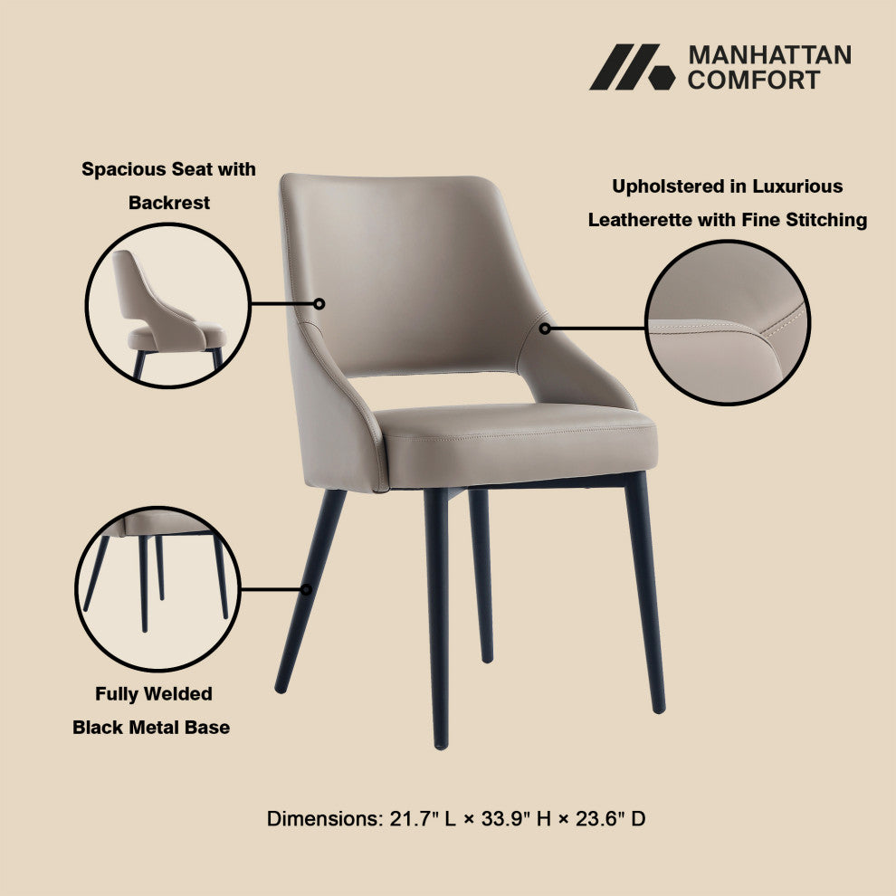 Manhattan Comfort Tremont Dining Chair, Set of 2