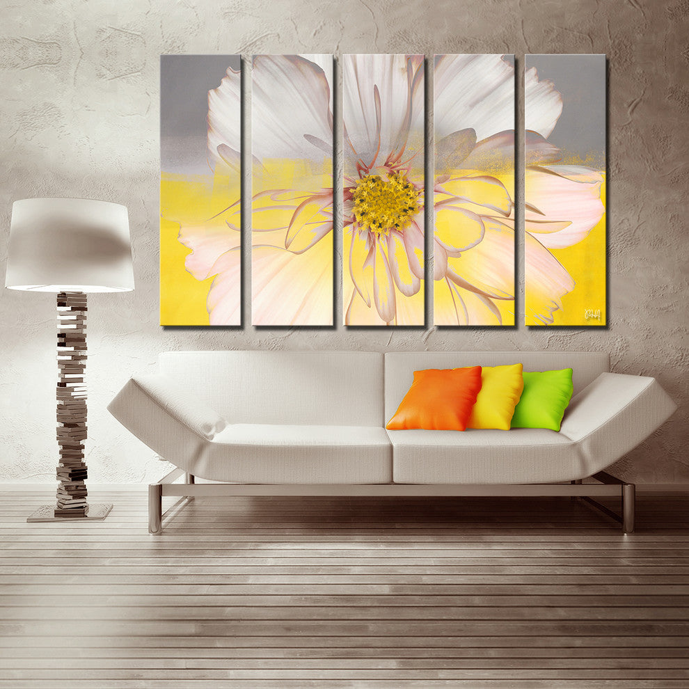 Painted Petals XXXV Canvas Art, 5-Piece Set