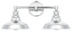 Olivera 2-Light Wall Sconce, Chrome
