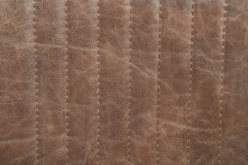 ACME Joslin Executive Office Chair, Distress Chocolate Top Grain Leather