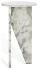 Safavieh Couture Devlin Marble Drink Table, White