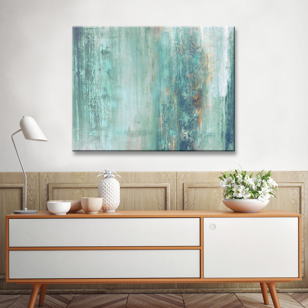 Ready2HangArt  'Abstract Spa' Canvas Wall Art, 30"x40"