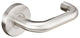 Munich Lever, Tubular Privacy, Satin Stainless Steel, 2-3/8" Backset