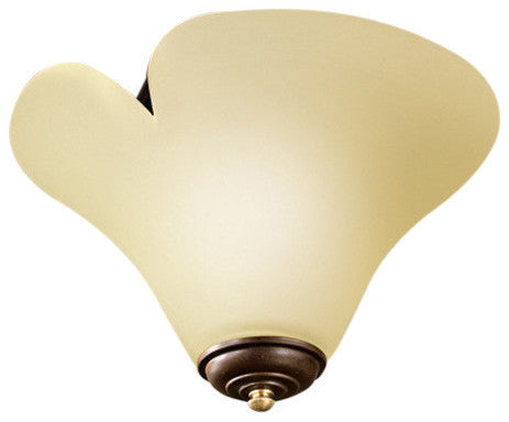 Irina 267 Ceiling Mount, Rust Brown And Gold, Champagne Satin