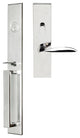 Stratus Lever, Mortise Entry Handleset, RHR, Polished Stainless Steel