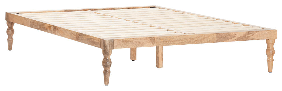 Rhonda Platform Bed, Natural, Queen