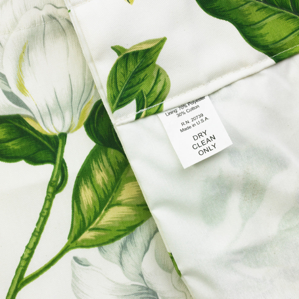 Whitfield 50" x 15" Lined Duchess Filler Valance, Clover