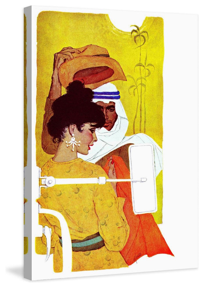 "Too Many Brides" Painting Print on Canvas by Robert Jones