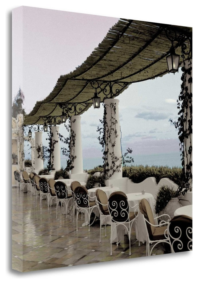 "Positano Caffe - 1" By Alan Blaustein, Giclee Print on Gallery Wrap Canvas