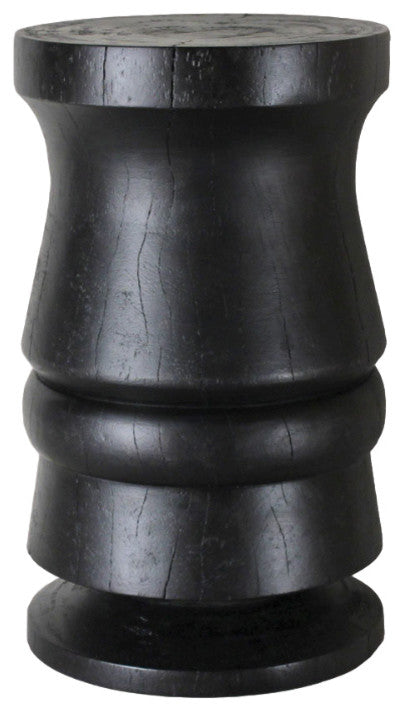 Bosque Stool Table, Ebony Margosa