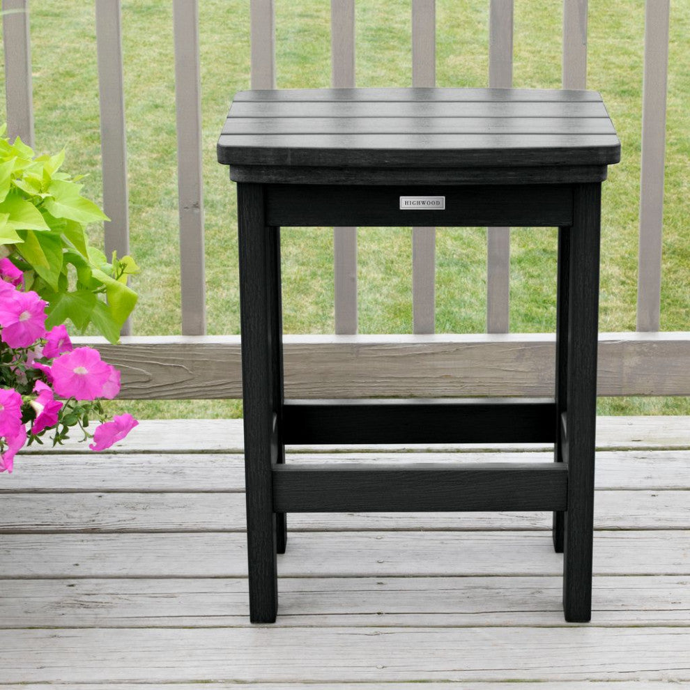 Lehigh Stool, Black, Counter Height