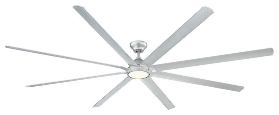 Modern Forms Hydra Ceiling Fan, Titanium Silver