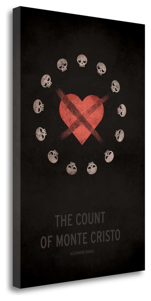 "The Count Of Monte Cristo" By Christian Jackson, Giclee on Gallery Wrap Canvas
