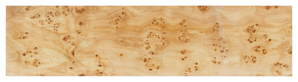 Safavieh Couture Katelynn Burled Mappa Console Table, Natural