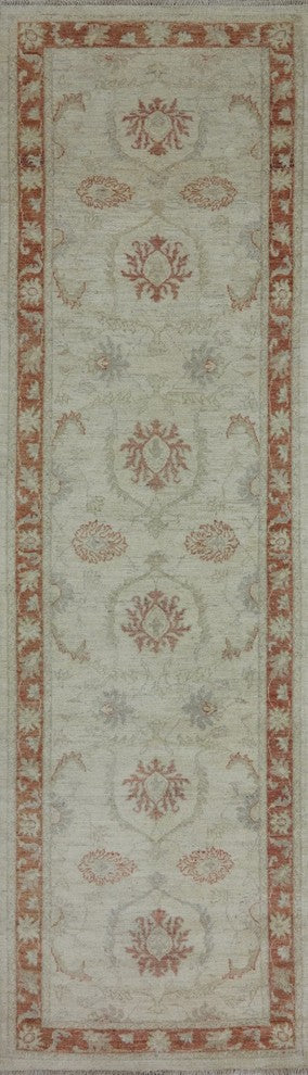 Traditional Floral Chobi Peshawar Runner 3'x10', MC603