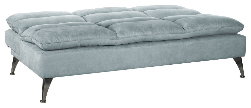 Sealy Santa Cruz Futon Sofa Convertible, Teal