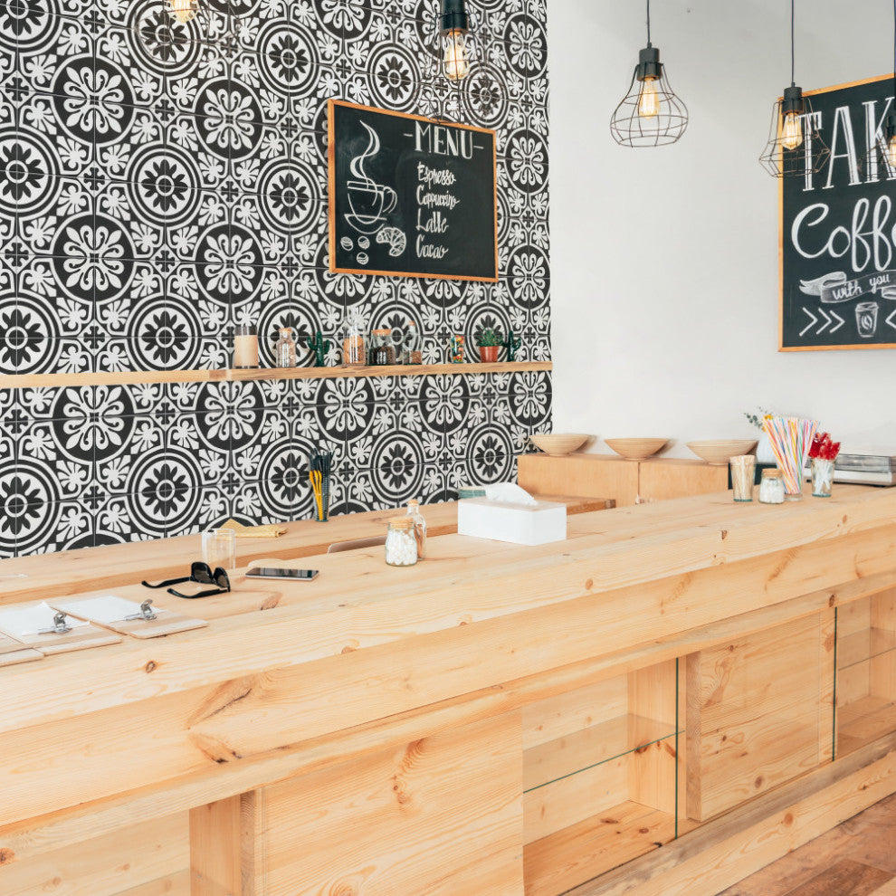 Majestic Tiena Black Porcelain Floor and Wall Tile