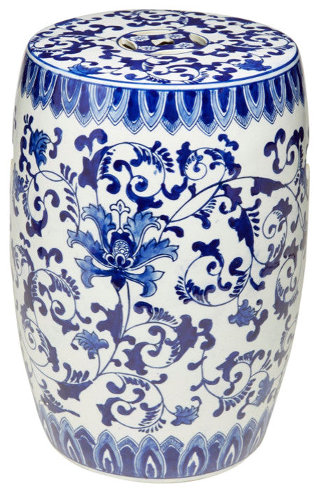 Huron Ceramic Garden Stool
