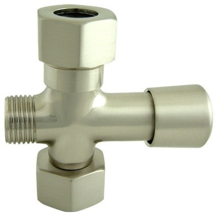 Kingston Brass Shower Diverter, Brushed Nickel