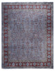 Overdyed One-of-a-Kind Hand-Knotted Area Rug Gray, 8' 1" x 10' 4"