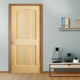 Kimberly Bay Interior Door, Colonial 2-Panel Arch, V-Grooves, 1.375"x28"x80"