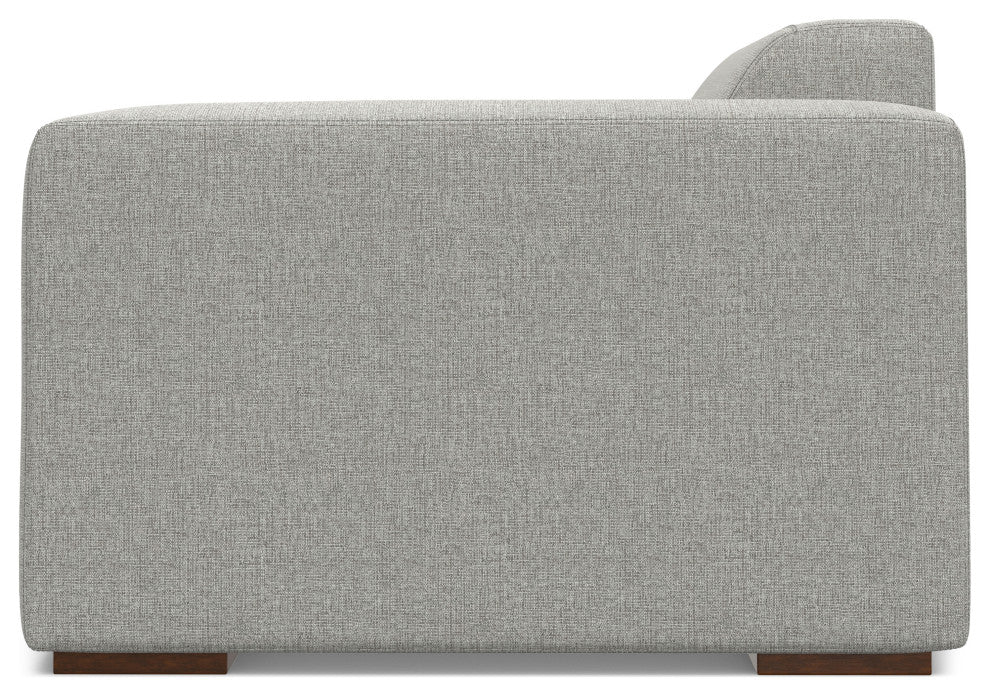 Rex Right-Arm Sofa Module in Tightly Woven Performance Fabric