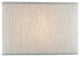 Rectangular Drum Lampshade, Textured Oatmeal