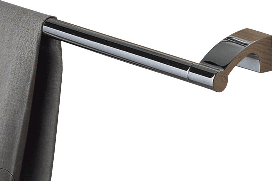 Lacava Team Collection Towel Bar, Polished Chrome