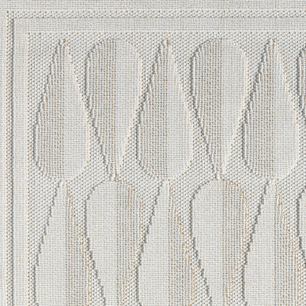 Nimes Cascade Area Rug, Ivory, 2'3''x3'3''