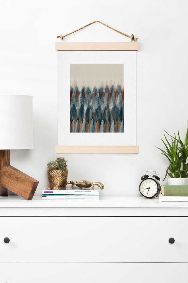 Deny Designs Brian Buckley Feather Moon Art Print