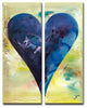 Heartwork "Barcelona"  2-Piece Canvas Art Set, 30"x12