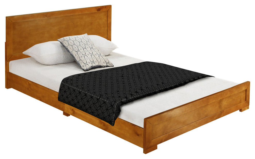 Camden Isle Oxford Oak Bed, Queen